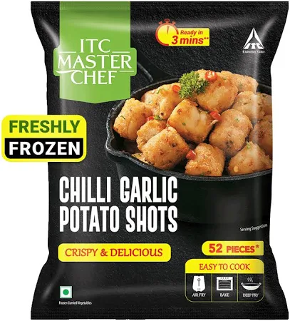 ITC Master Chef 420g Crispy Chilli Garlic Potato Shots